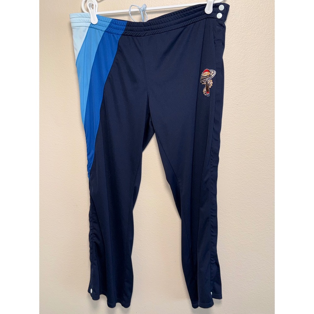 Platinum FUBU Harlem Globetrotters 75th Anniversary Track Pants Navy Mens XL
